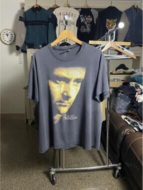 Vintage 1990 Faded Phil Collins World Tour Shirt Mens XL Brockum Tag